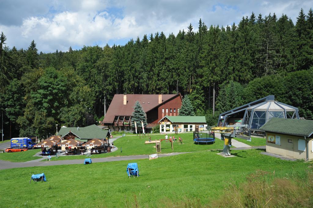 Horska Chata Koliba Mariánské Lázně Eksteriør bilde